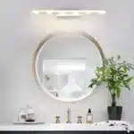 Applique murale LED blanche moderne pour salle de bain