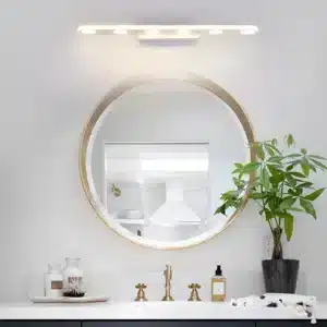 Applique murale LED blanche moderne pour salle de bain